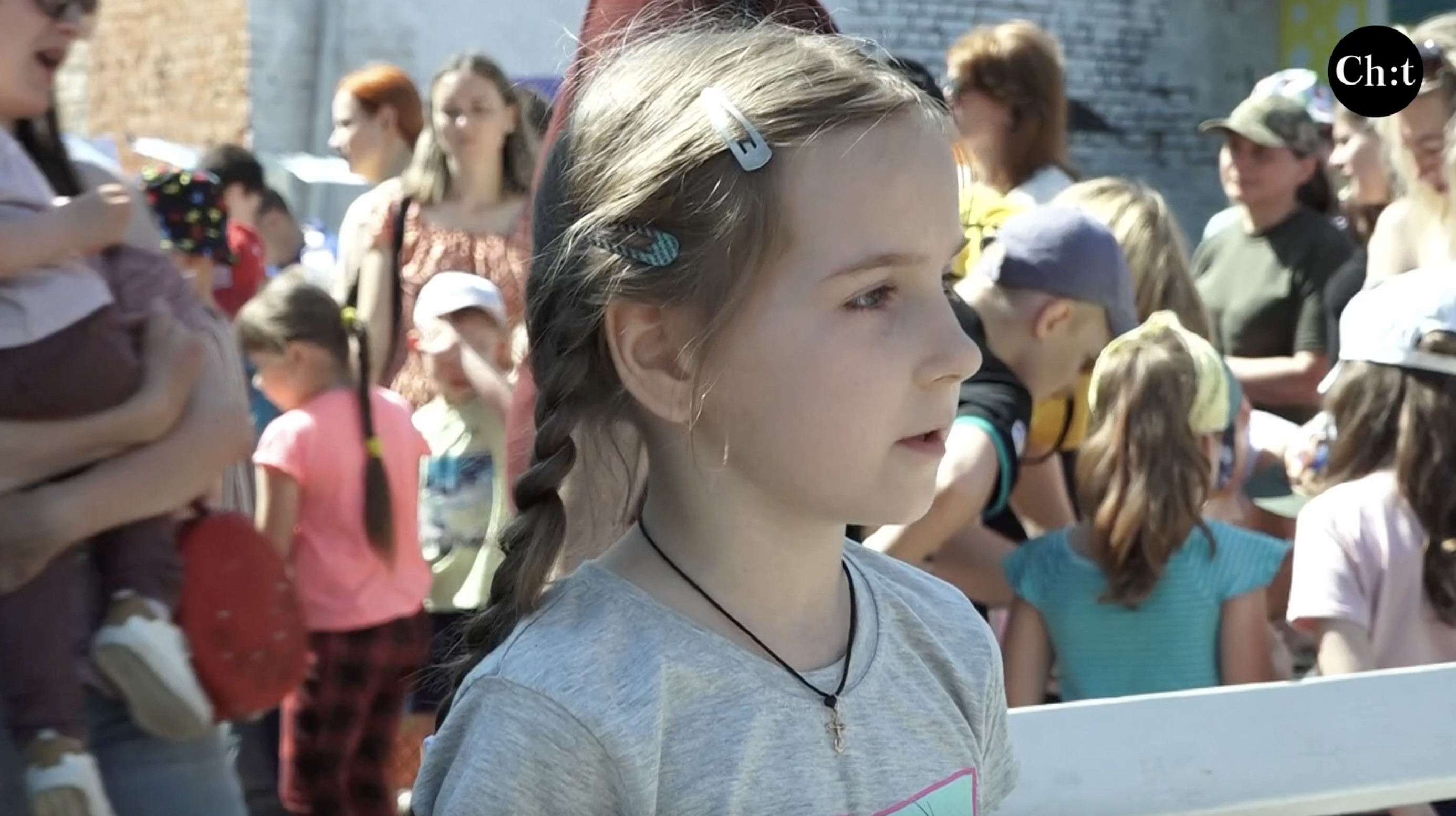Оксана, учасниця свята до Дня захисту дітей у Чернігові