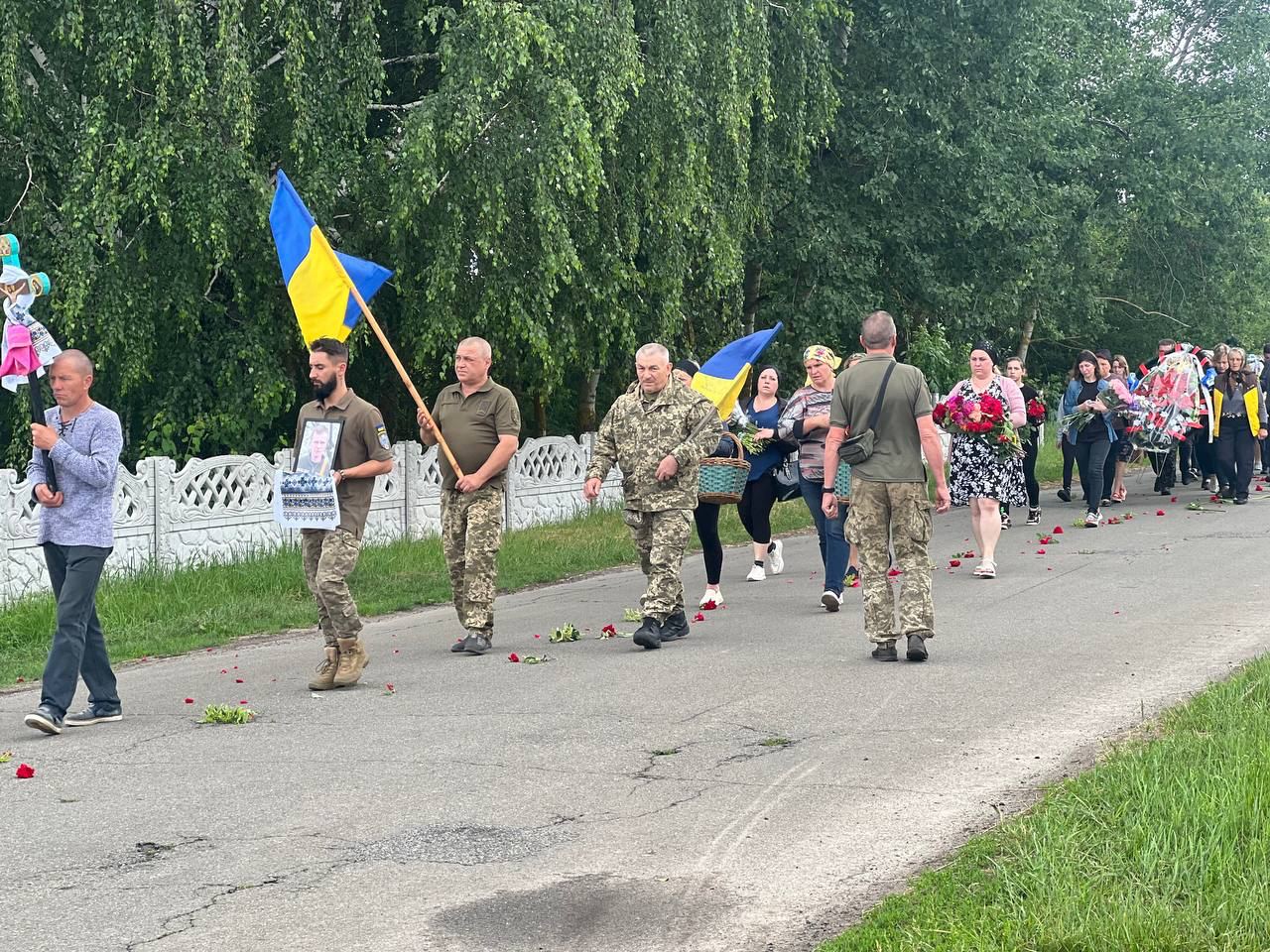 Прощання із Андрієм ЧЕРНИЧЕНКОМ у Березнянській громаді