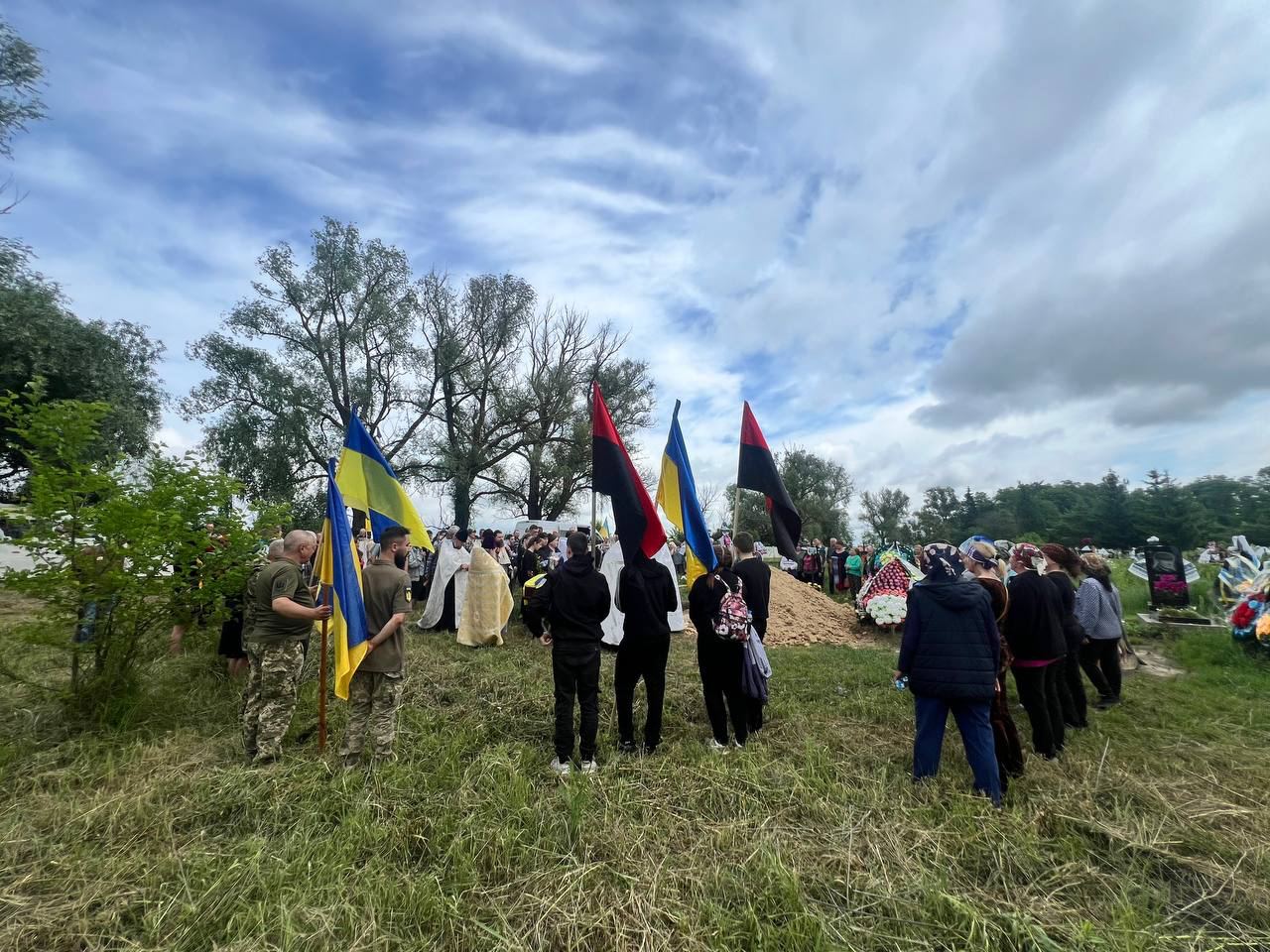 Прощання із Андрієм ЧЕРНИЧЕНКОМ у Березнянській громаді