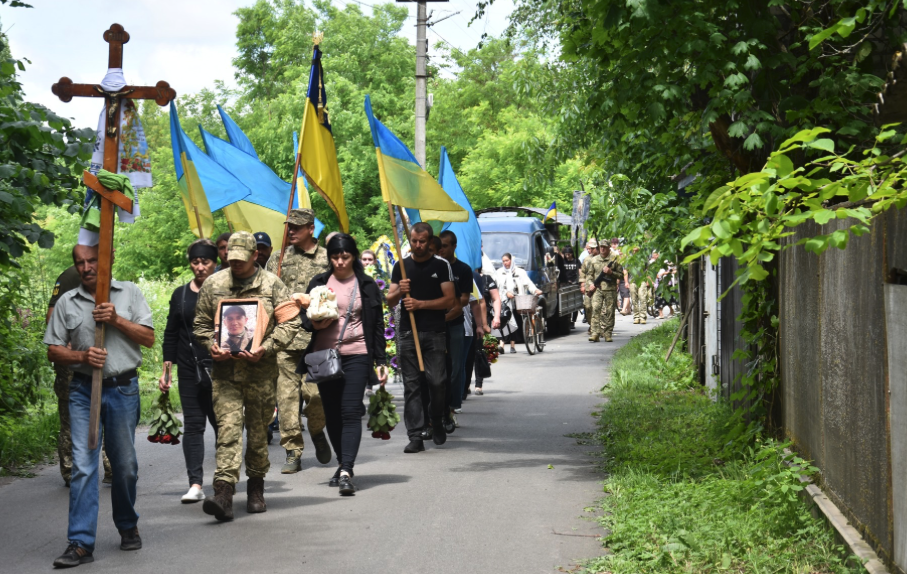 Прощання із Сергієм Чайкою у Носівський громаді 