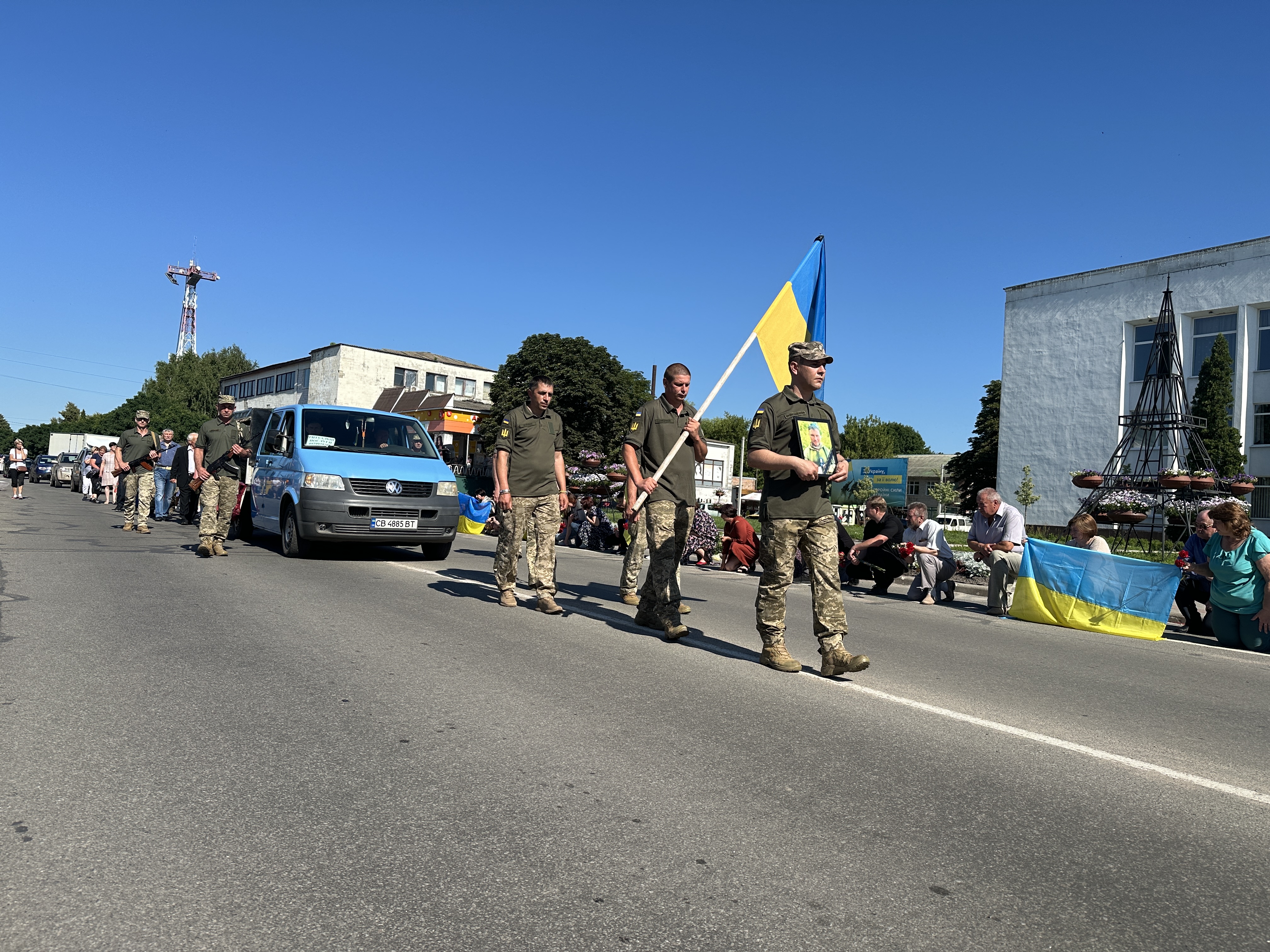 Прощання із Антоном СМЕЦЬКИМ у Корюківці
