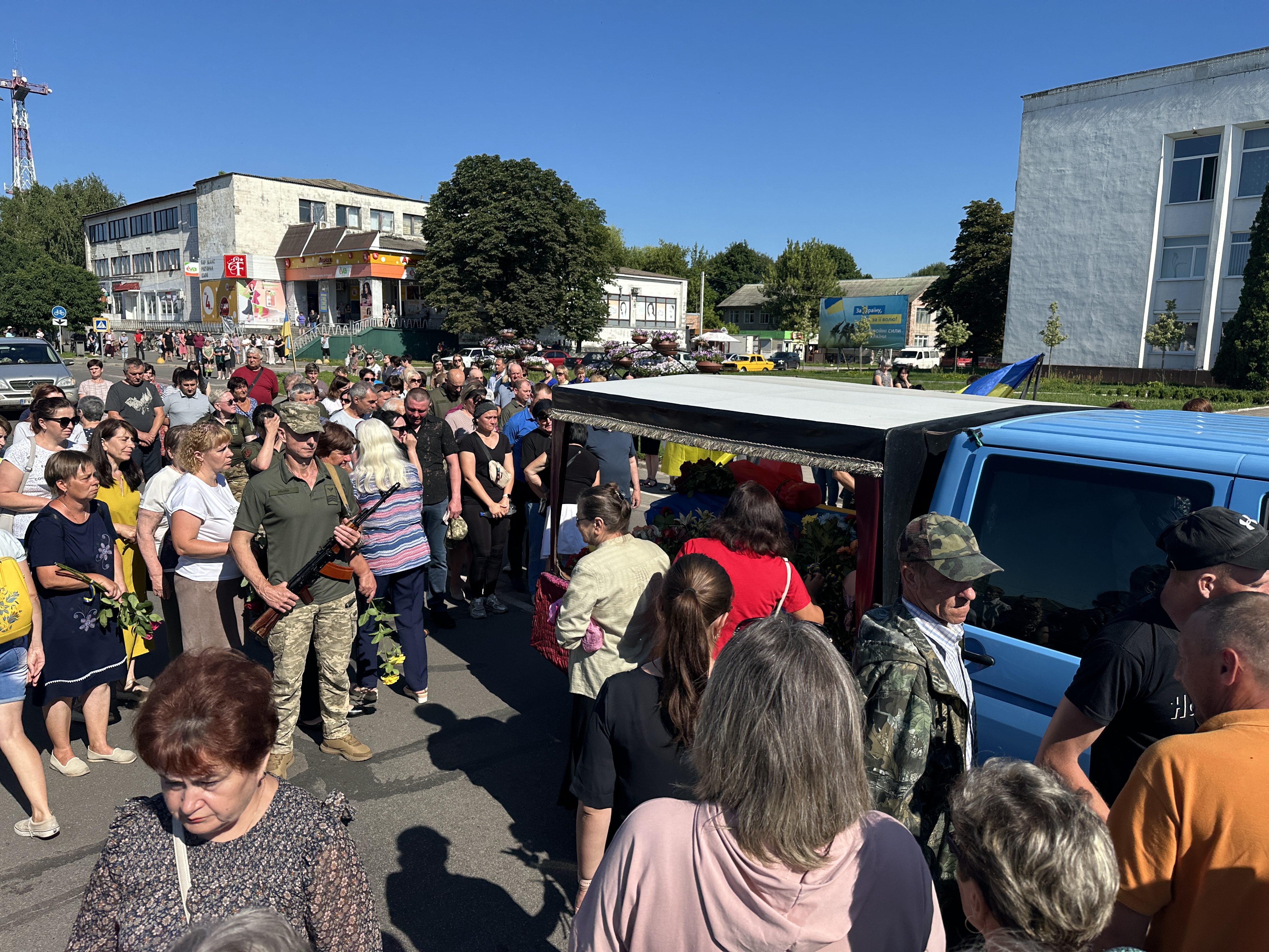 Прощання із Антоном СМЕЦЬКИМ у Корюківці