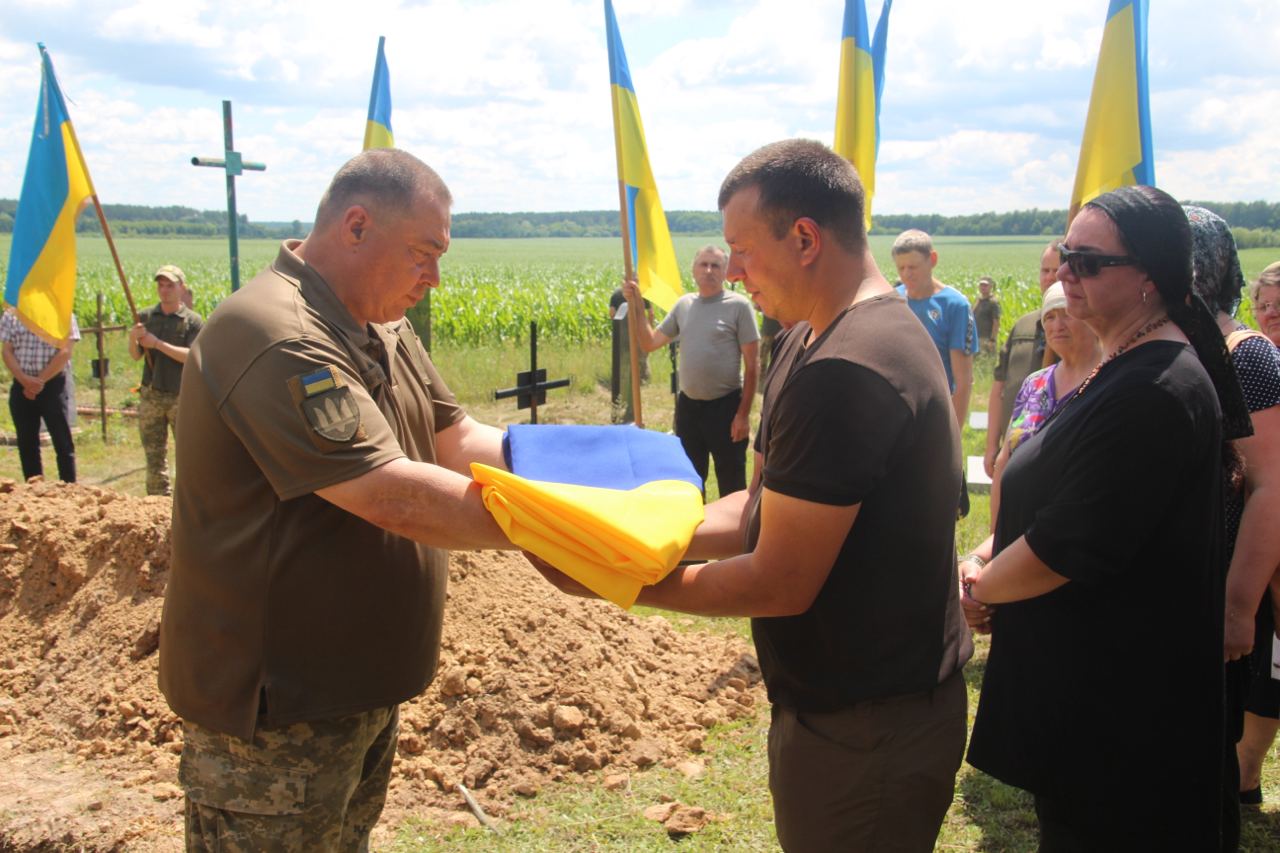 Прощання із Павлом КРУКОМ у Сосницькій громаді