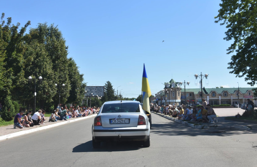 Прощання із Володимиром ХАХУДОЮ у Носівській громаді