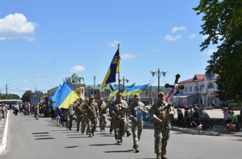 Прощання із Володимиром ХАХУДОЮ у Носівській громаді