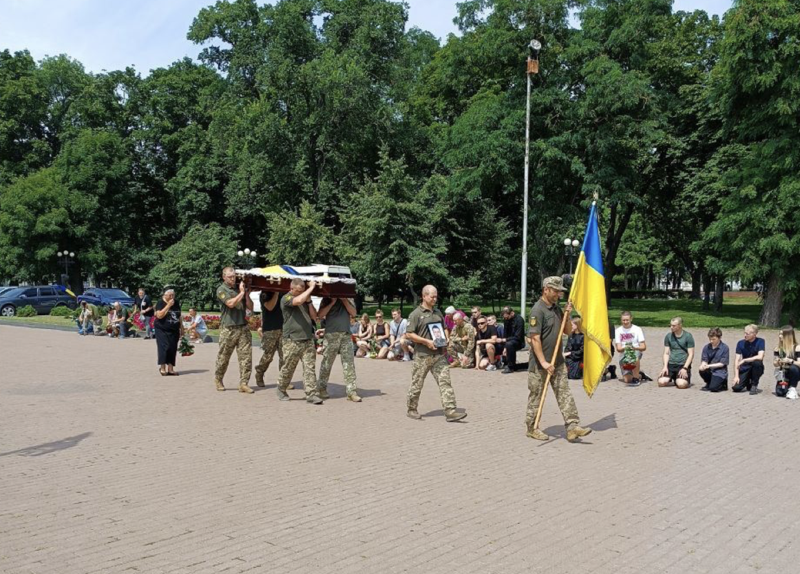 Прощання із Артемом ЛОГВІНИМ у Чернігові