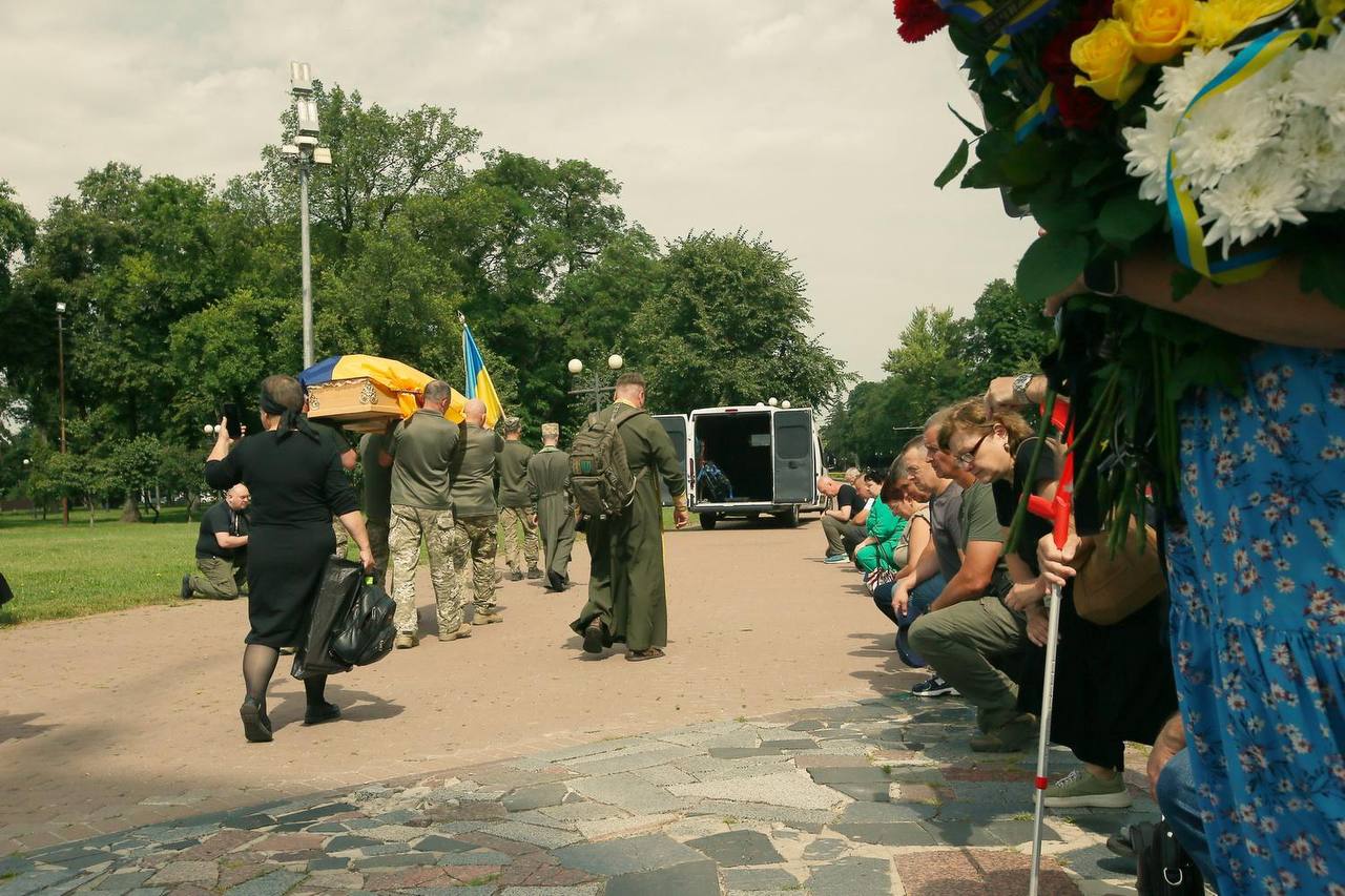 Прощання із Володимиром ПАЛАМАРЧУКОМ у Чернігові