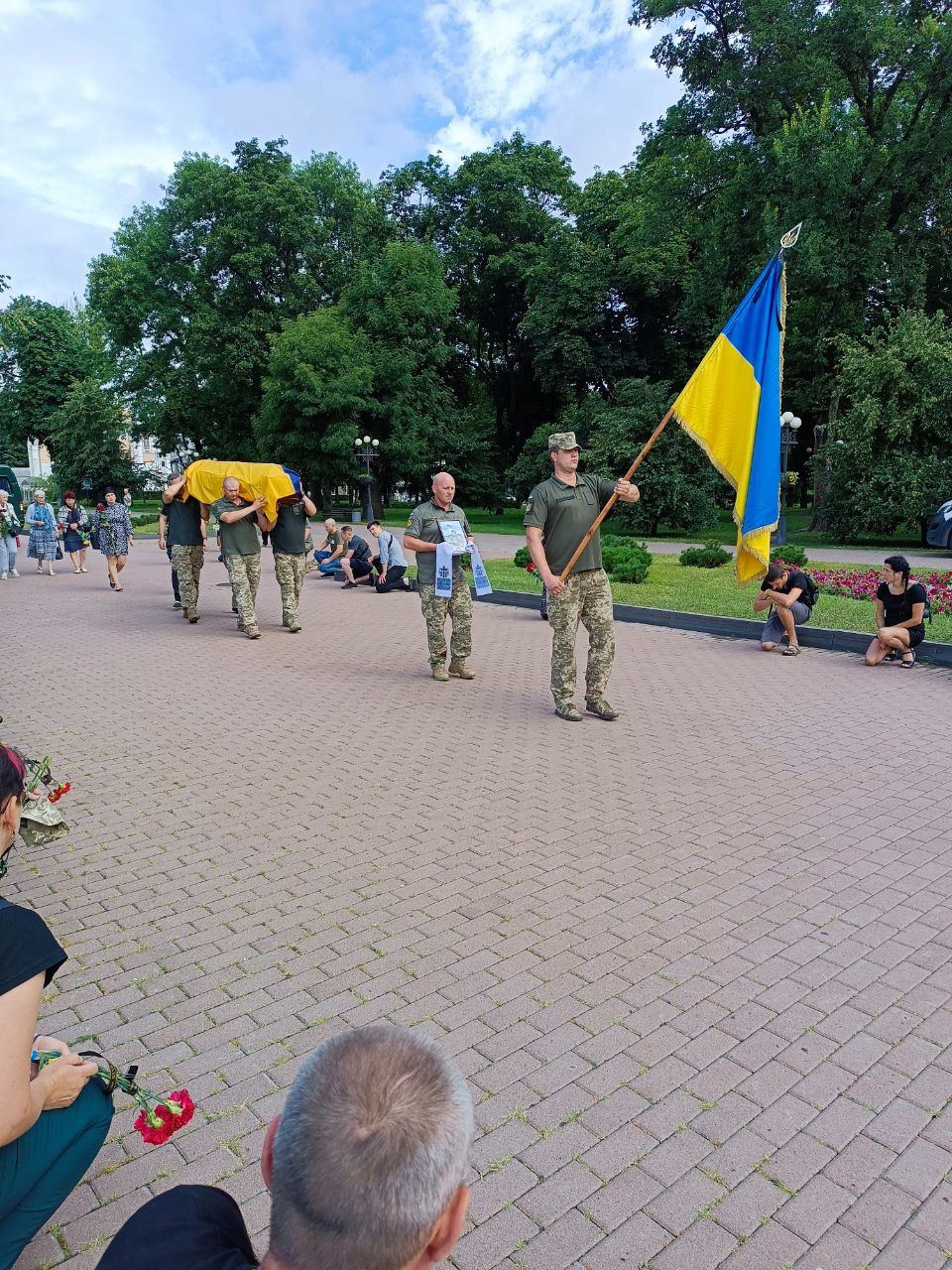 Прощання із Євгеном КОШЕЛЕМ у Чернігові