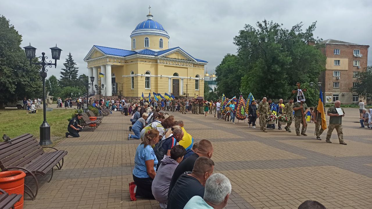 Прощання із Олександром СІНІЛЬНИМ з Прилуках