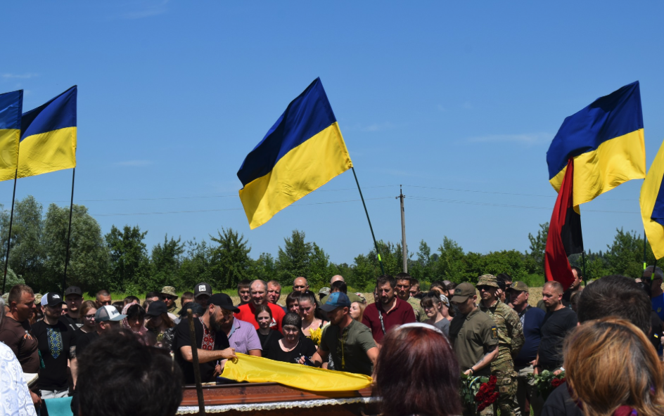 Прощанні із Дмитром КОБЦЕМ у Бахмацькій громаді