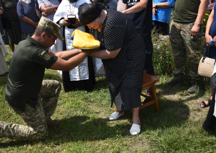 Прощання із Ігорем Прохою у Носівський громаді