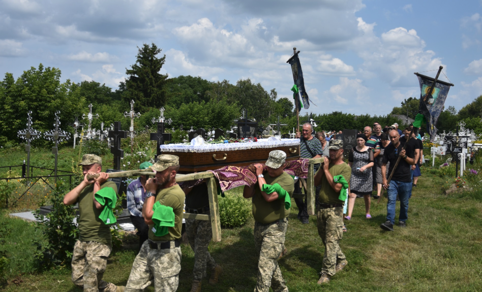 Прощання із Ігорем Прохою у Носівський громаді