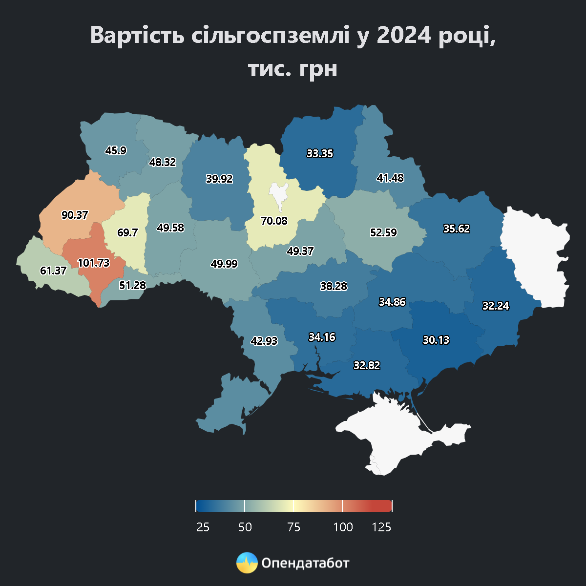 Скільки землі продали на Чернігівщині і за яку ціну?