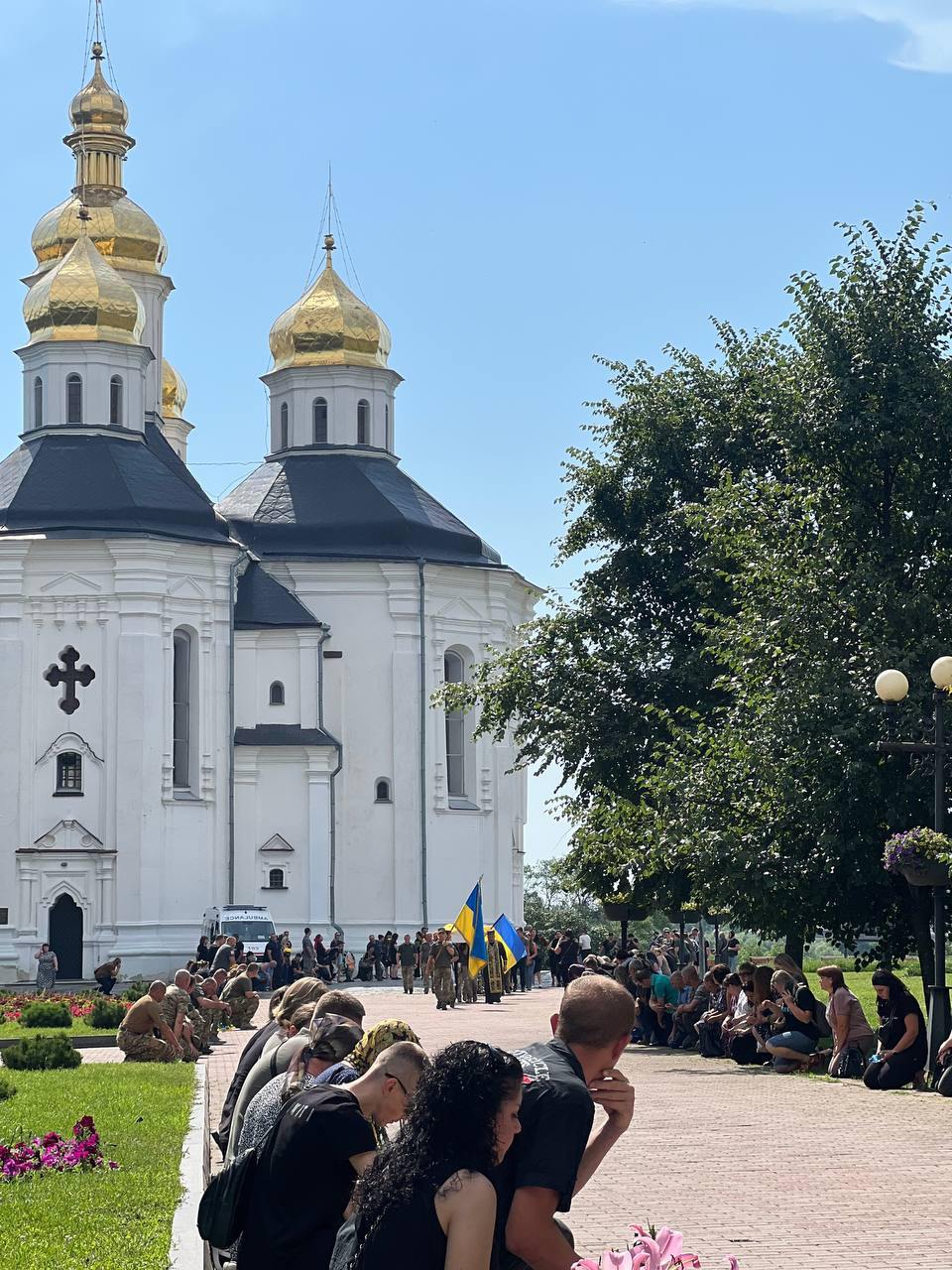 Прощання із Юрієм Шумейко у Чернігові