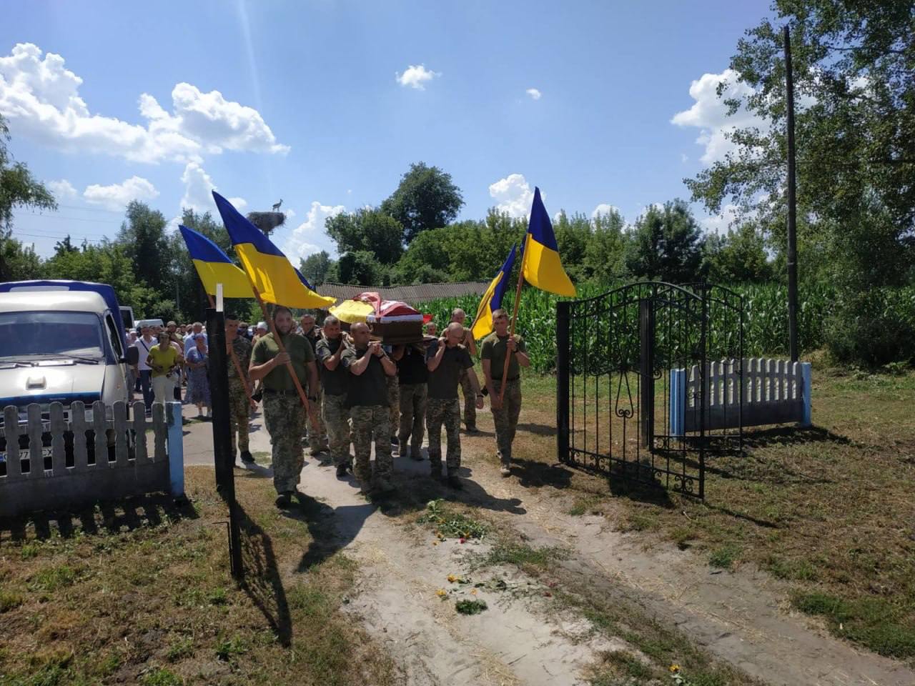 Прощання із Ігорем Буренко та Валентином Кубраком в Ічнянській громаді