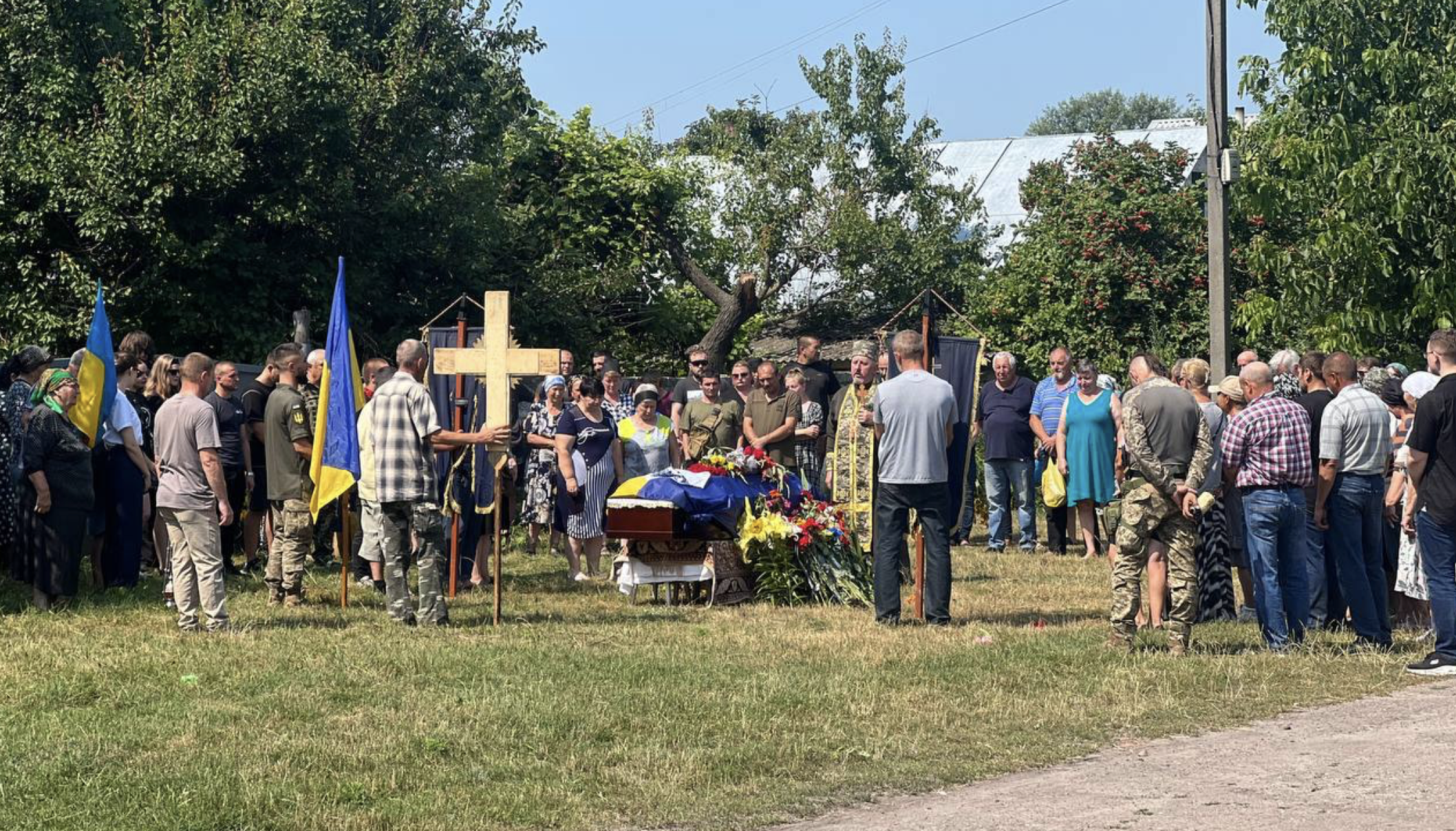 Прощання із Володимиром ПРОХОРЕНКОМ у Іванівській громаді