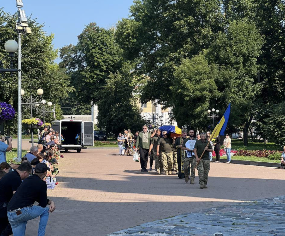 Прощання із Володимиром ПРОХОРЕНКОМ у Іванівській громаді