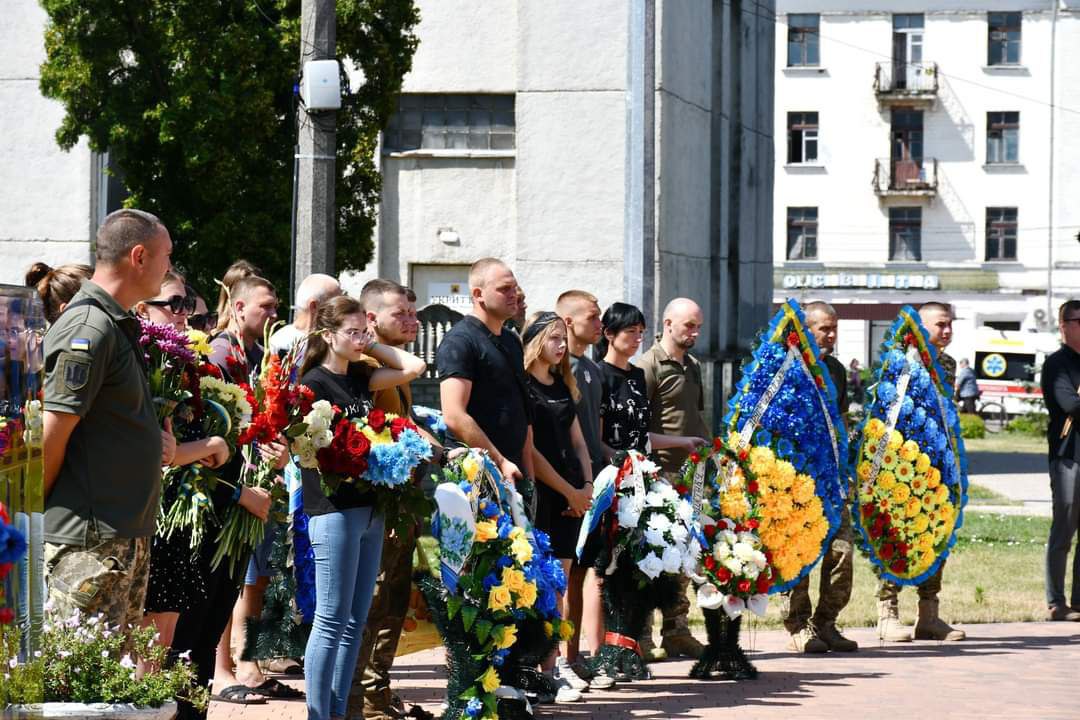 Прощання із Віктором ЖУРАВСЬКИМ у Ніжині