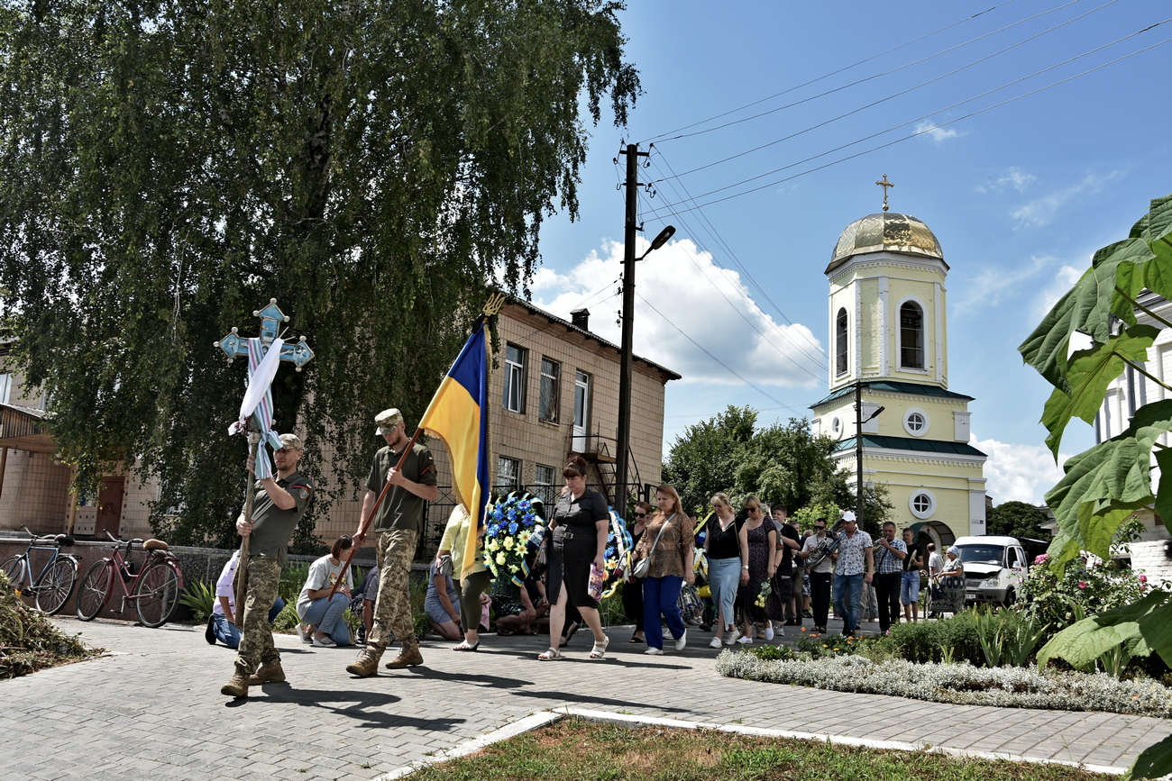 Прощання з Ігорем Колєнченком у Коропі