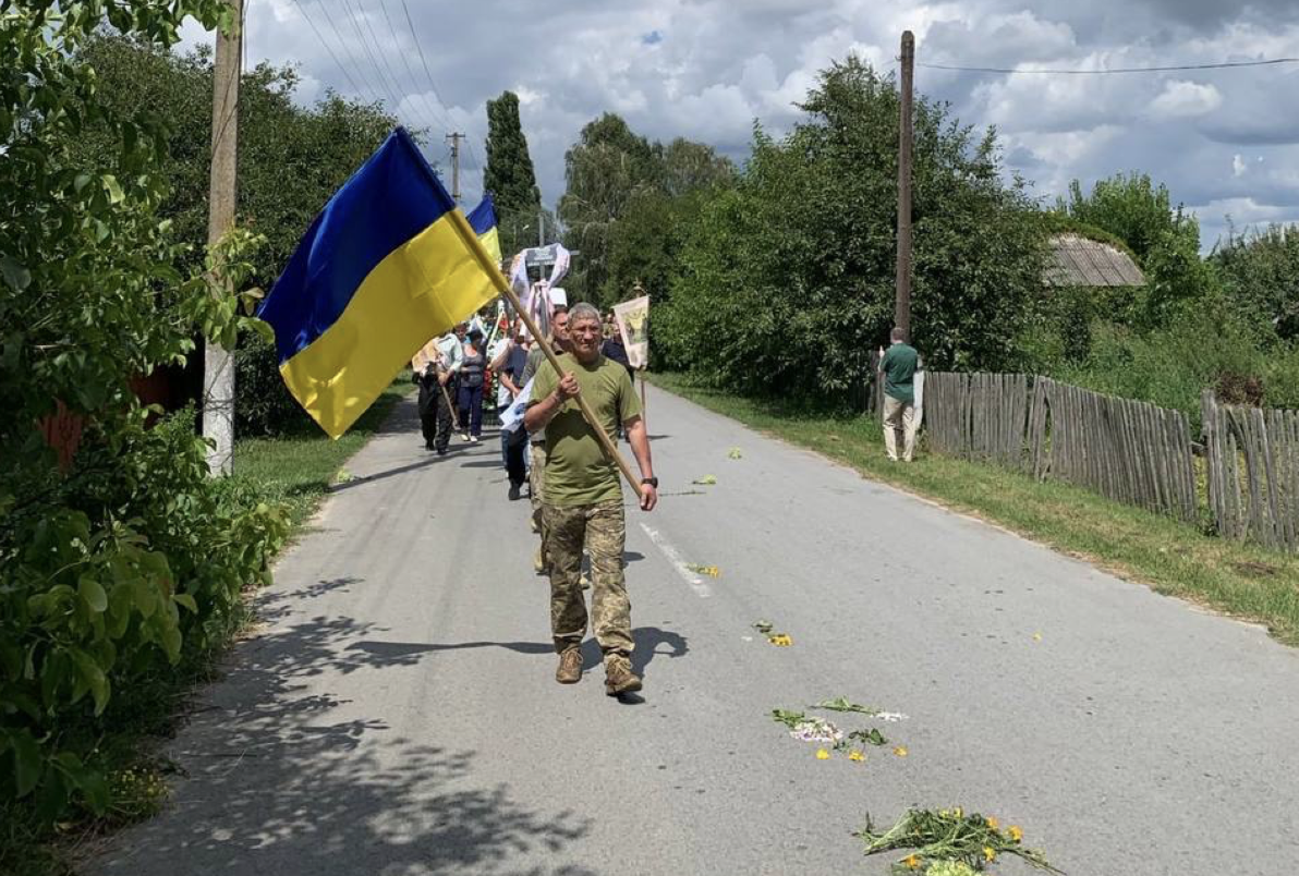 Прощання із Михайлом КРАПИВНИМ у Любецькій громаді