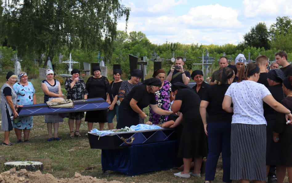 Прощання із Володимиром Дербаком у Варвинській громаді