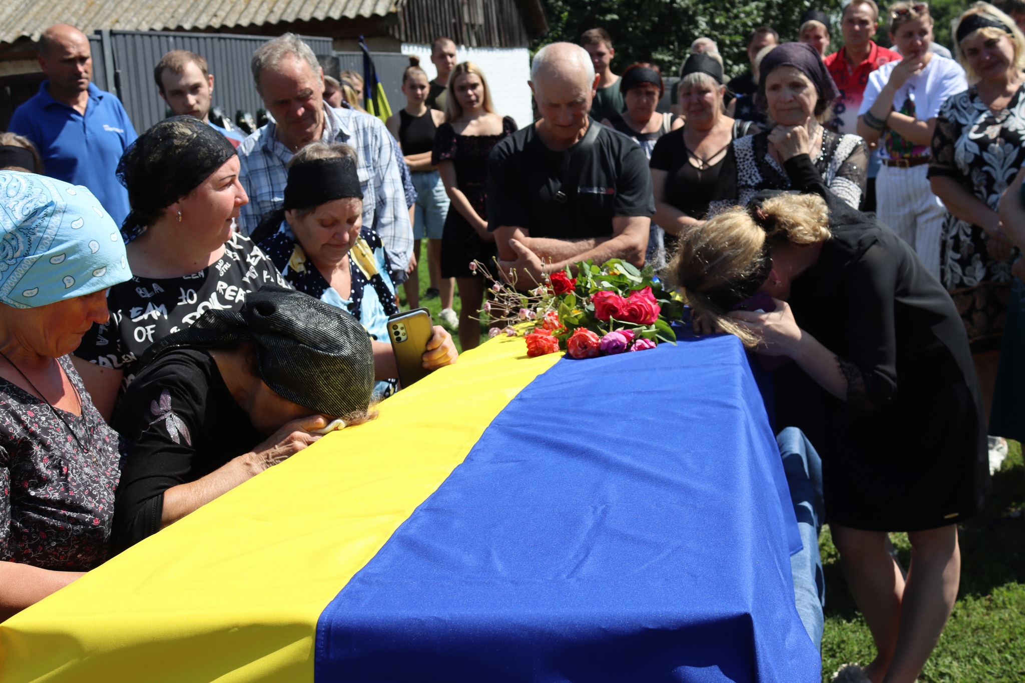 Прощання із Олександром Савіним у Куликівській громаді