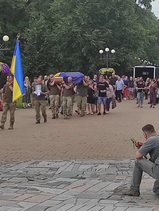 Прощання із Олександром МОСКАЛЕНКОМ у Чернігові