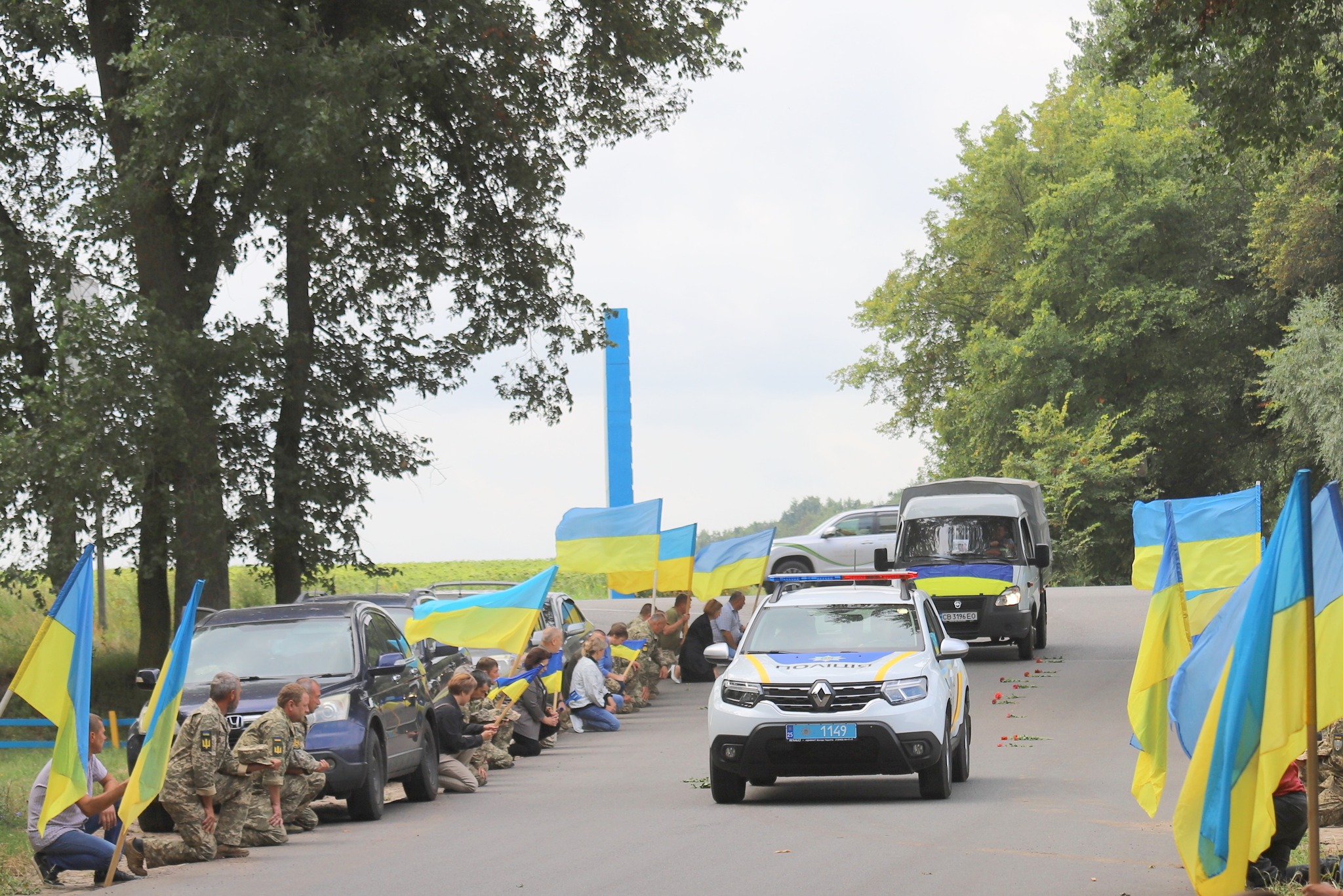 Прощання із Олександром ГЛАДЧЕНКОМ у Срібнянській громаді