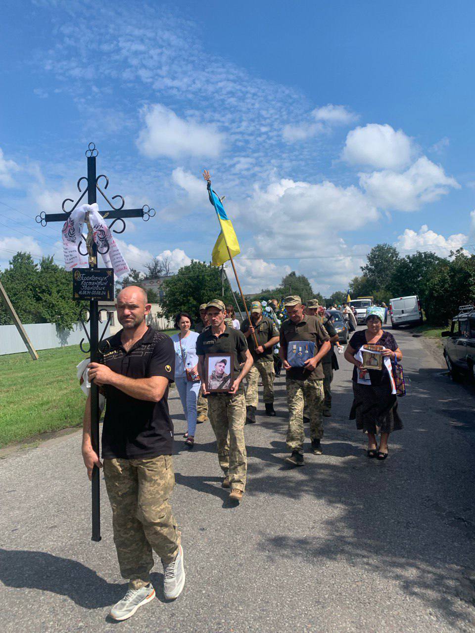 Прощання із Констянтином ПРОКОПЧУКОМ у Бобровицькій громаді