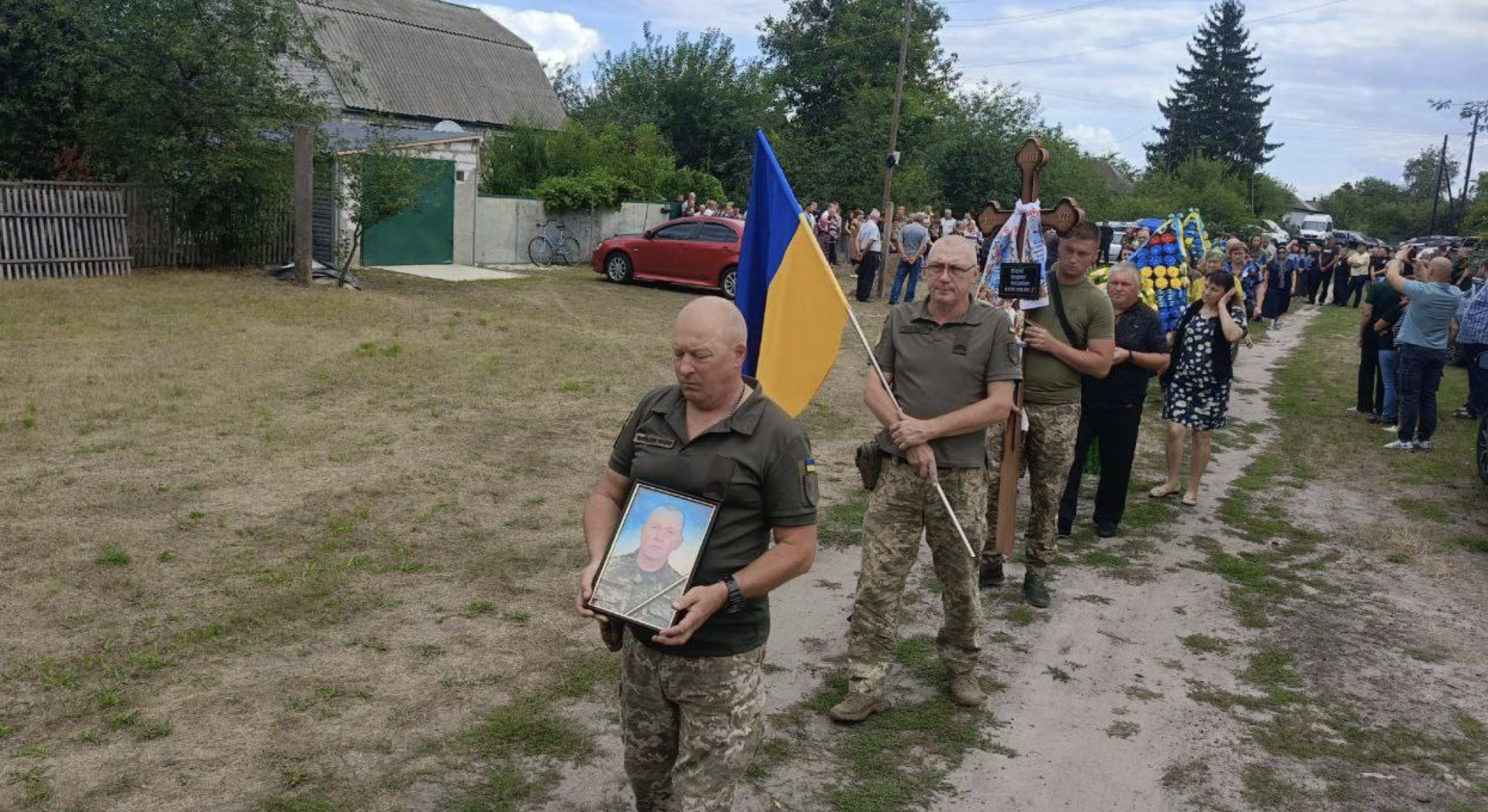 Прощання із Володимиром Осадчим у Прилуках