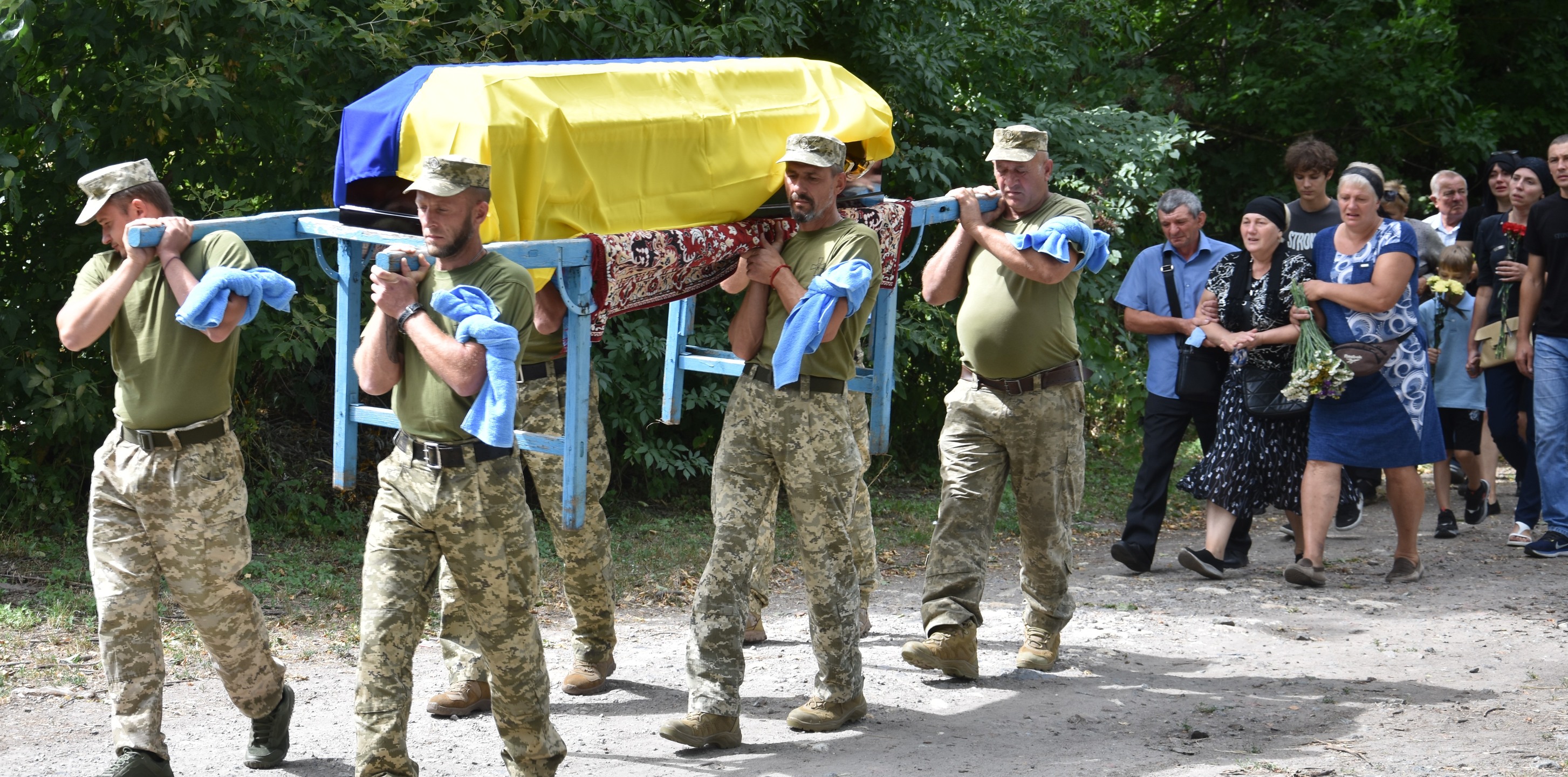 Прощання із Дмитром Чайкою у Носівській громаді