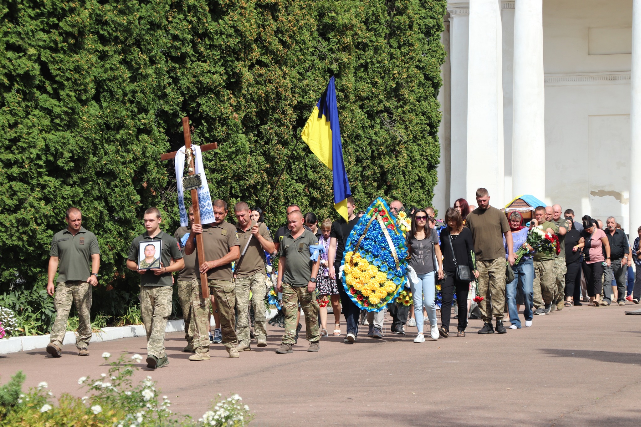 Прощання із Олександром Біленком у Ніжині