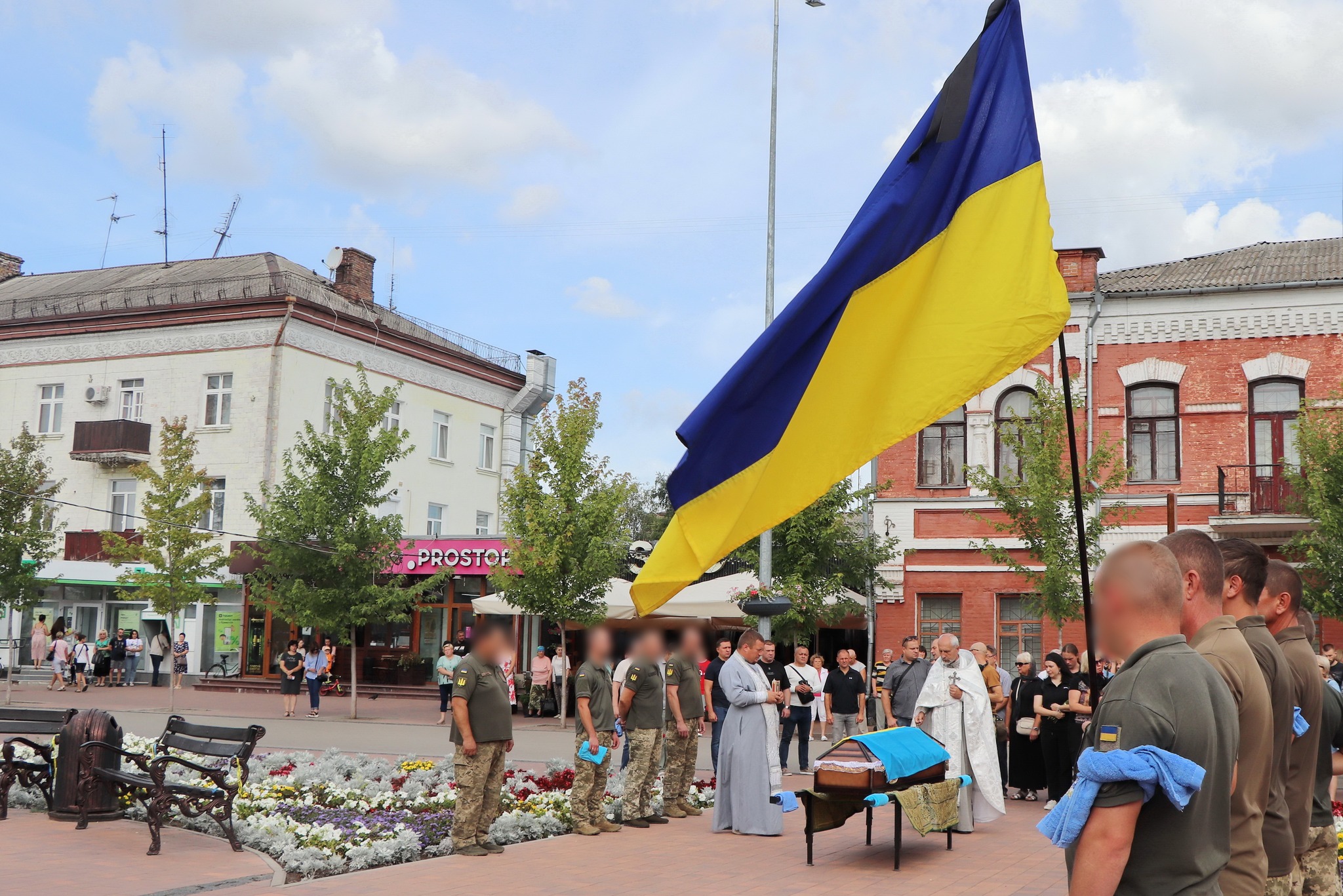 Прощання із Олександром Біленком у Ніжині