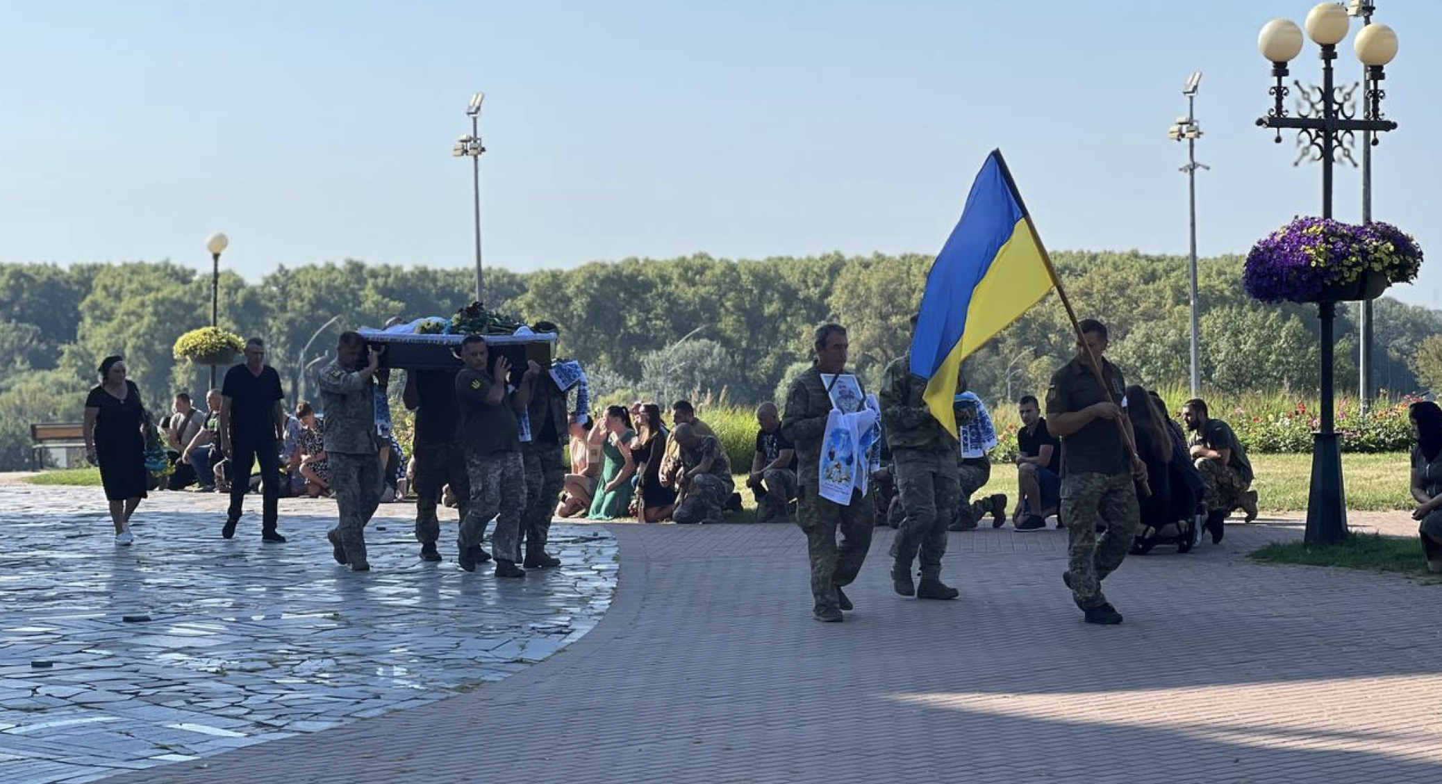 Прощання із Антоном Удруговим у Чернігові