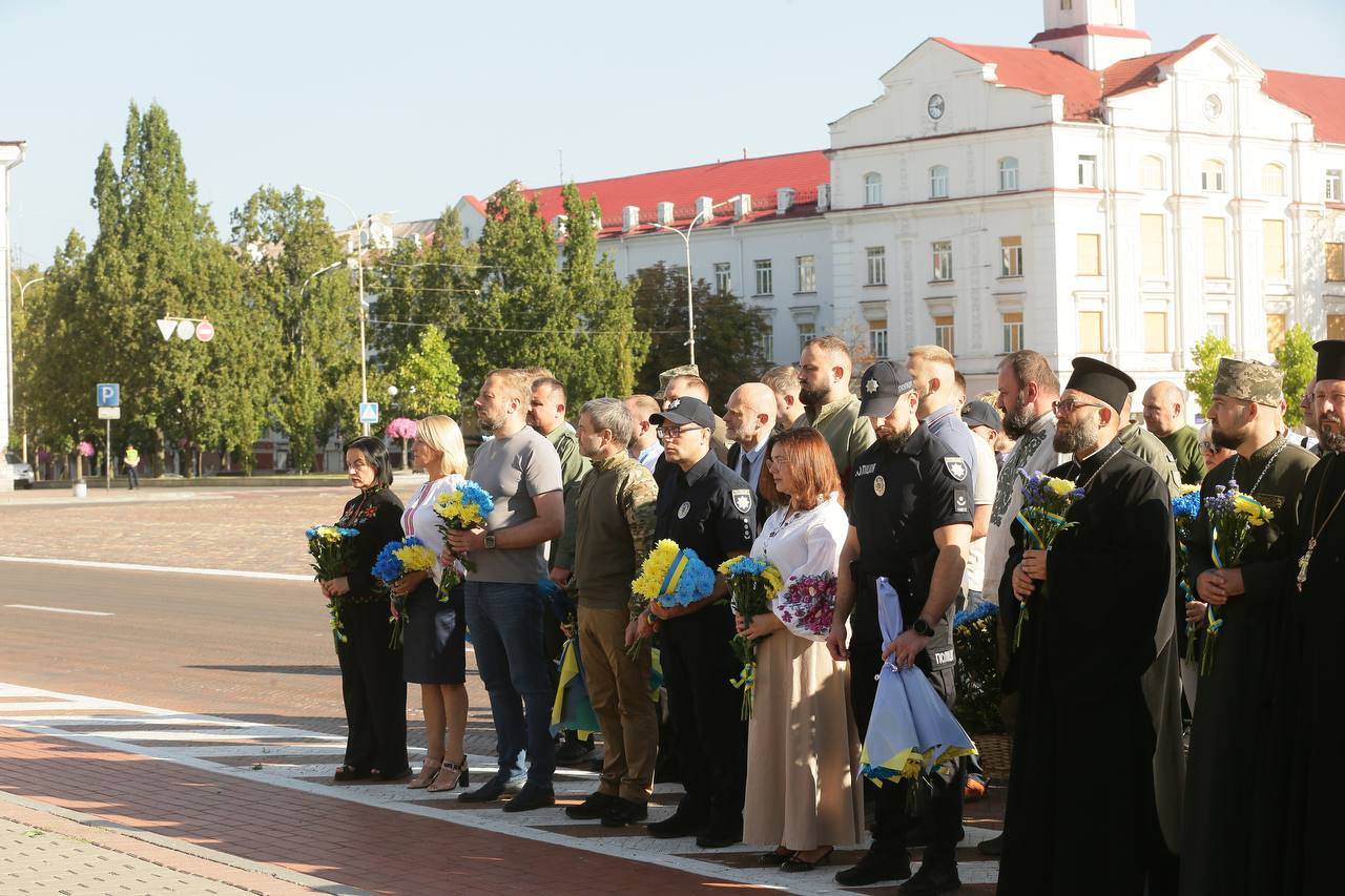 Обласні заходи до Дня Незалежності у Чернігові, 24 серпня 2024 року