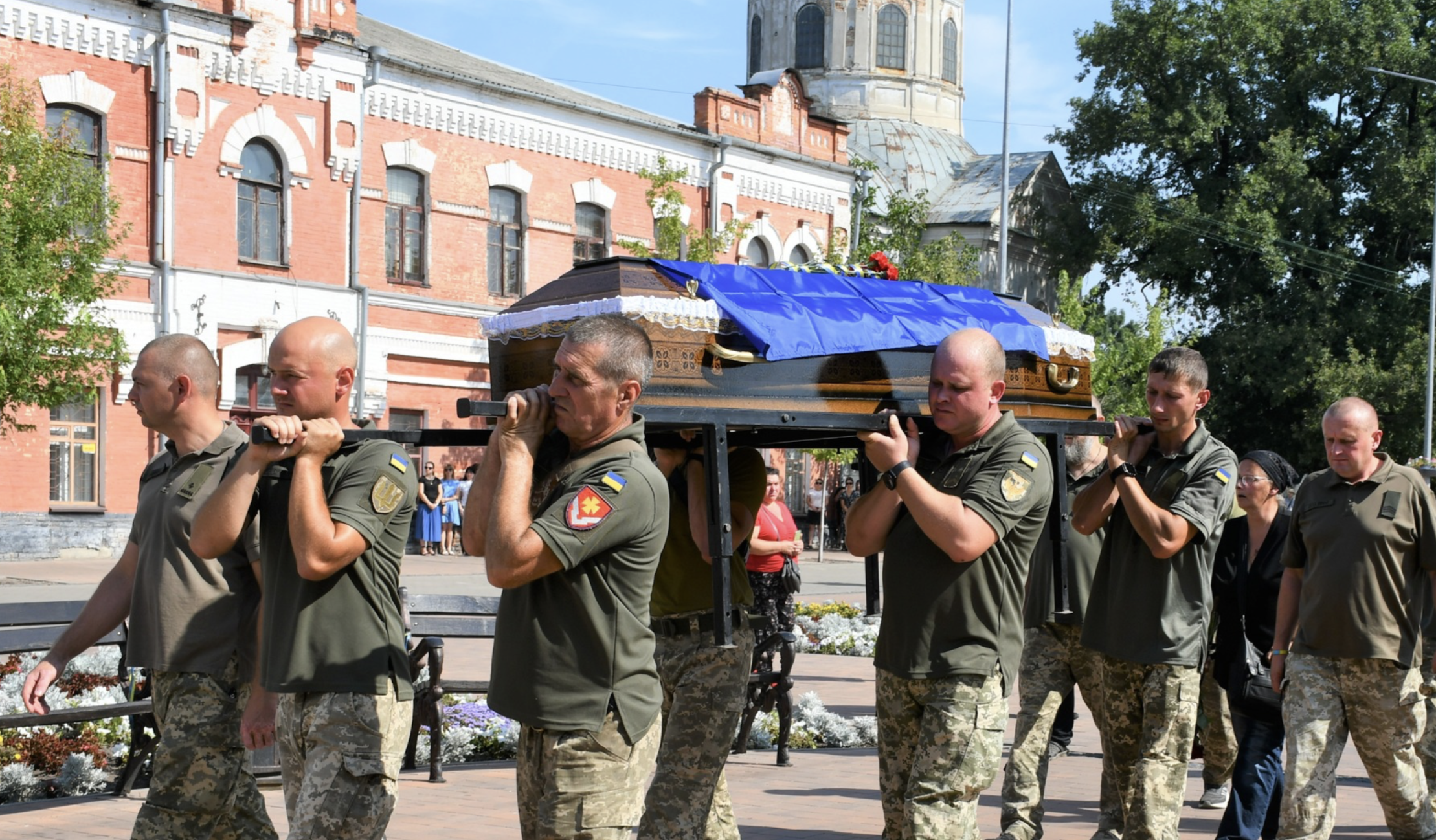 Прощання із Євгеном Райном у Ніжині