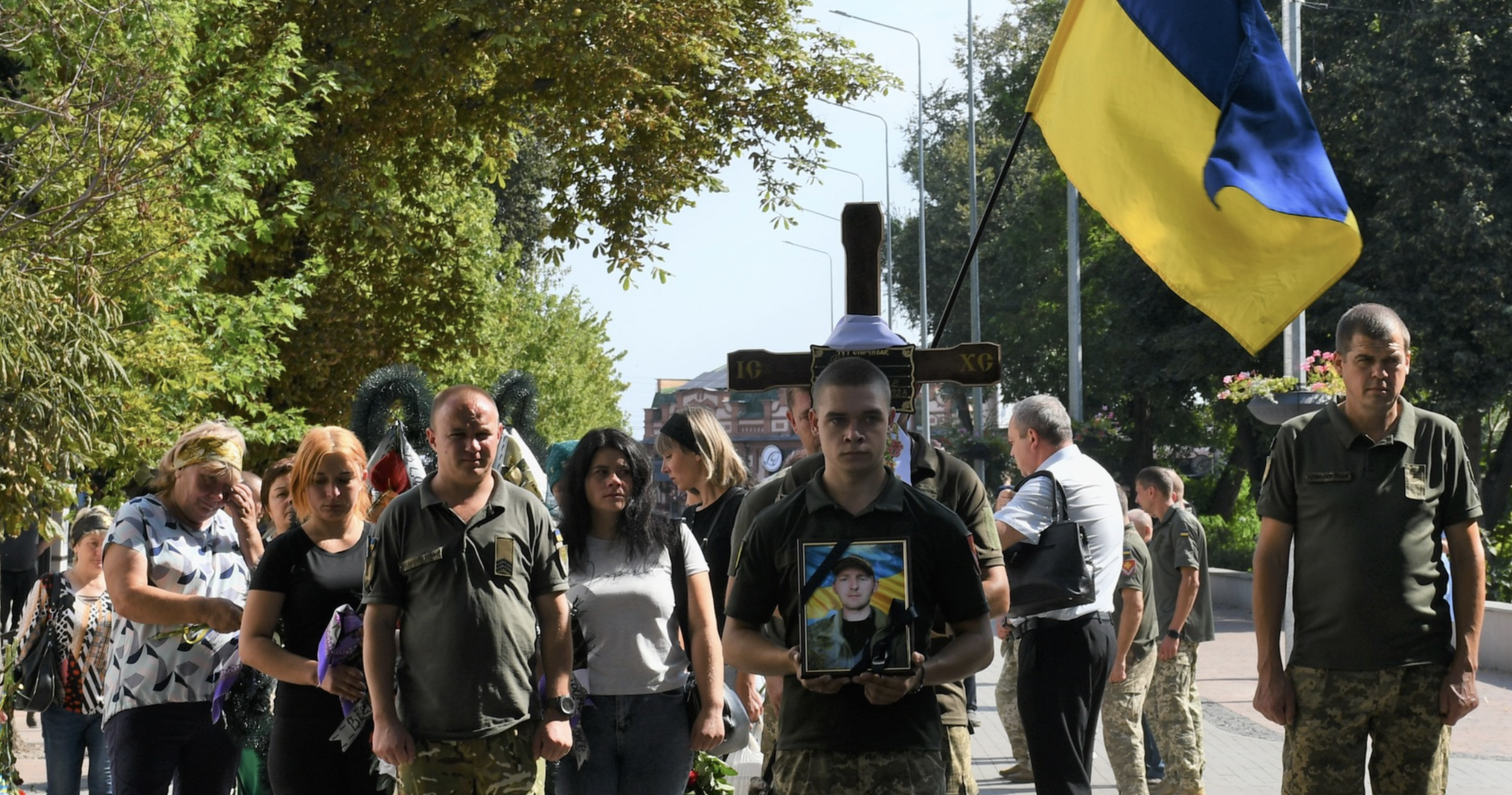 Прощання із Євгеном Райном у Ніжині