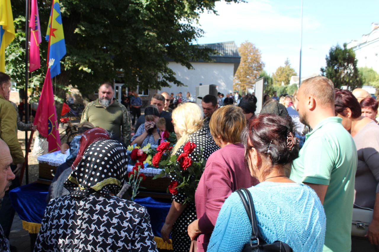 Прощання із Сегієм Гужвою у Ічні