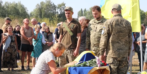 Прощання із Яром Батогом у Сосницькій громаді