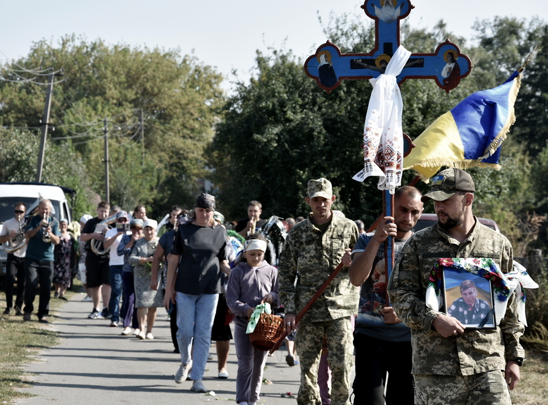 Прощання із Миколою Трубою у Коропській громаді