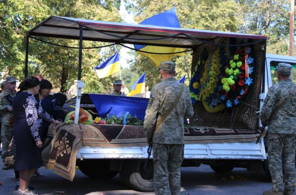 Прощання із Сергієм Гореленком у Сновській громаді