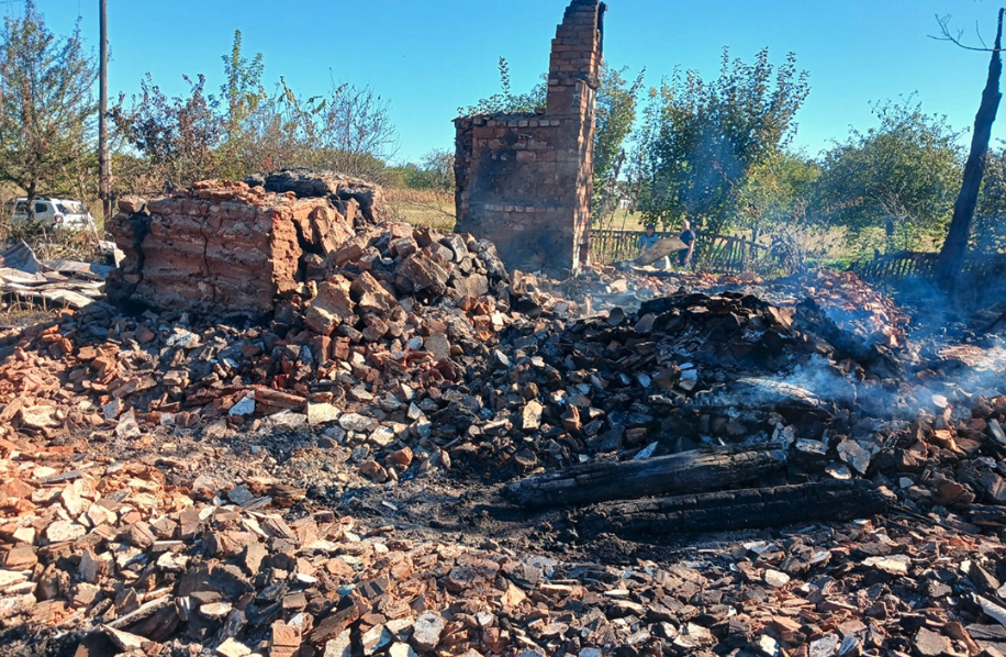 Пожежі у прикордонні Чернігівщини. 22 вересня 2024 року. Фото Наццполіція