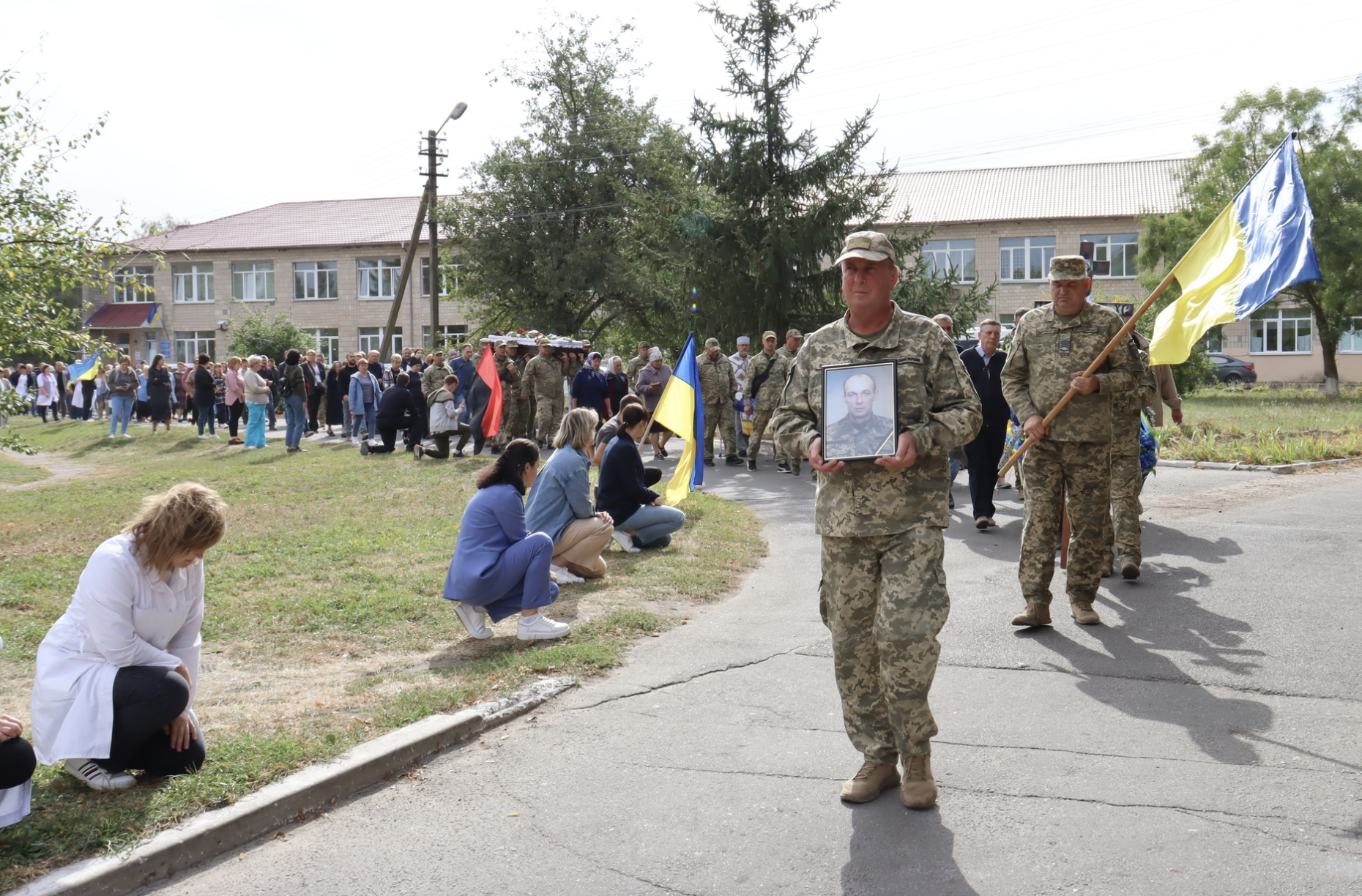 Прощання із Володимиром Кащенком у Варві