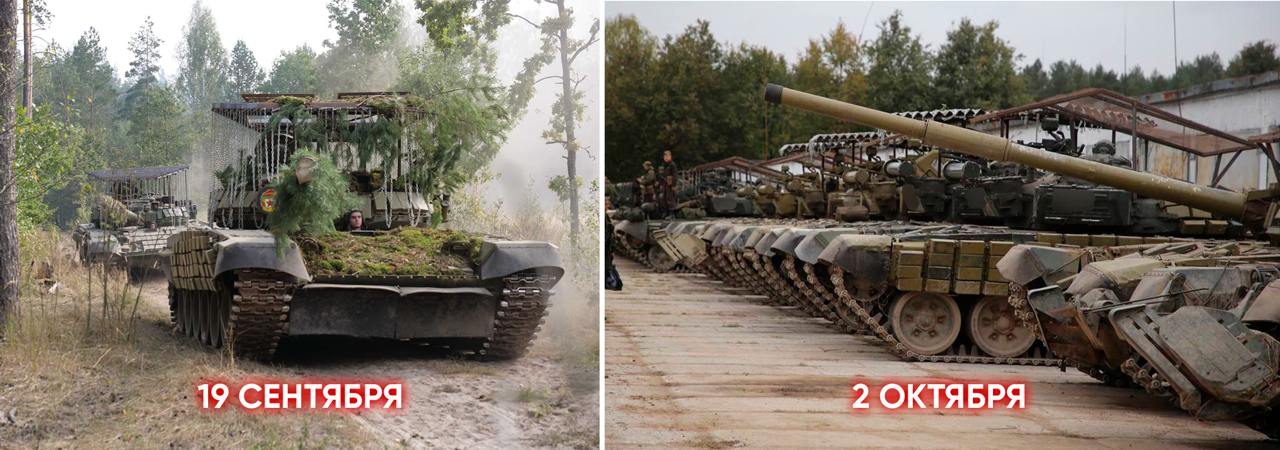 Білоруси передислокували танковвий батальйон від прикордоння Чернігівщини до Мінська