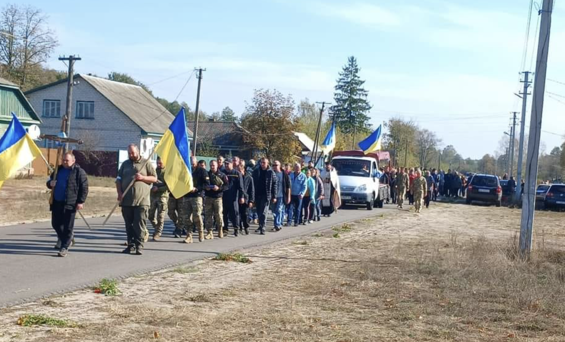 Прощання із Михайлом САВЧЕНКОМ у Семенівській громаді