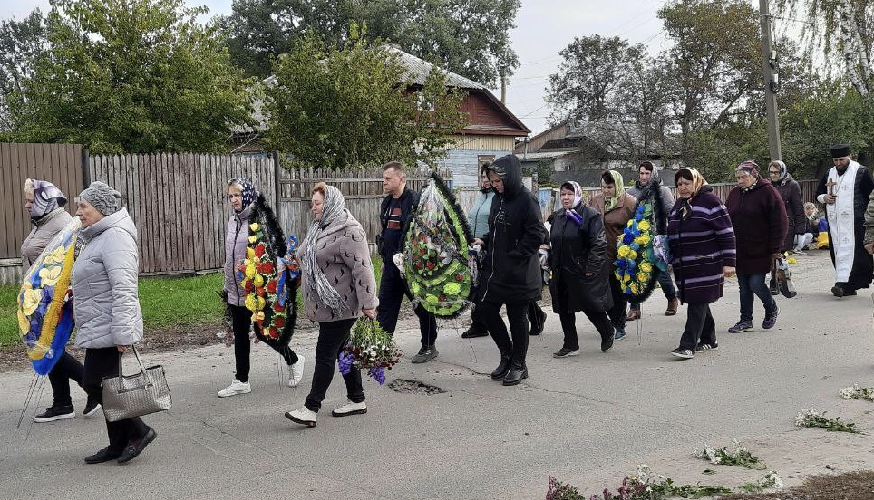 Прощання із Миколою ДУДКОМ у Менській громаді