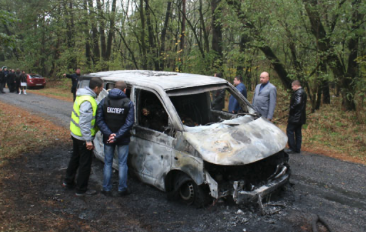 На місці пограбування та вбивства. 2015 рік