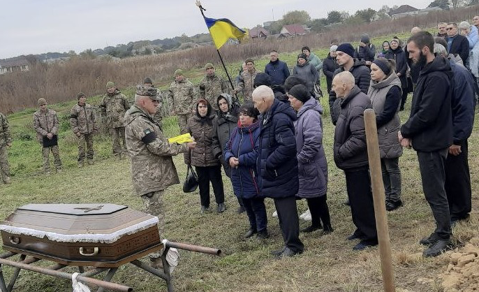 Прощання із Миколою ДУДКОМ у Менській громаді