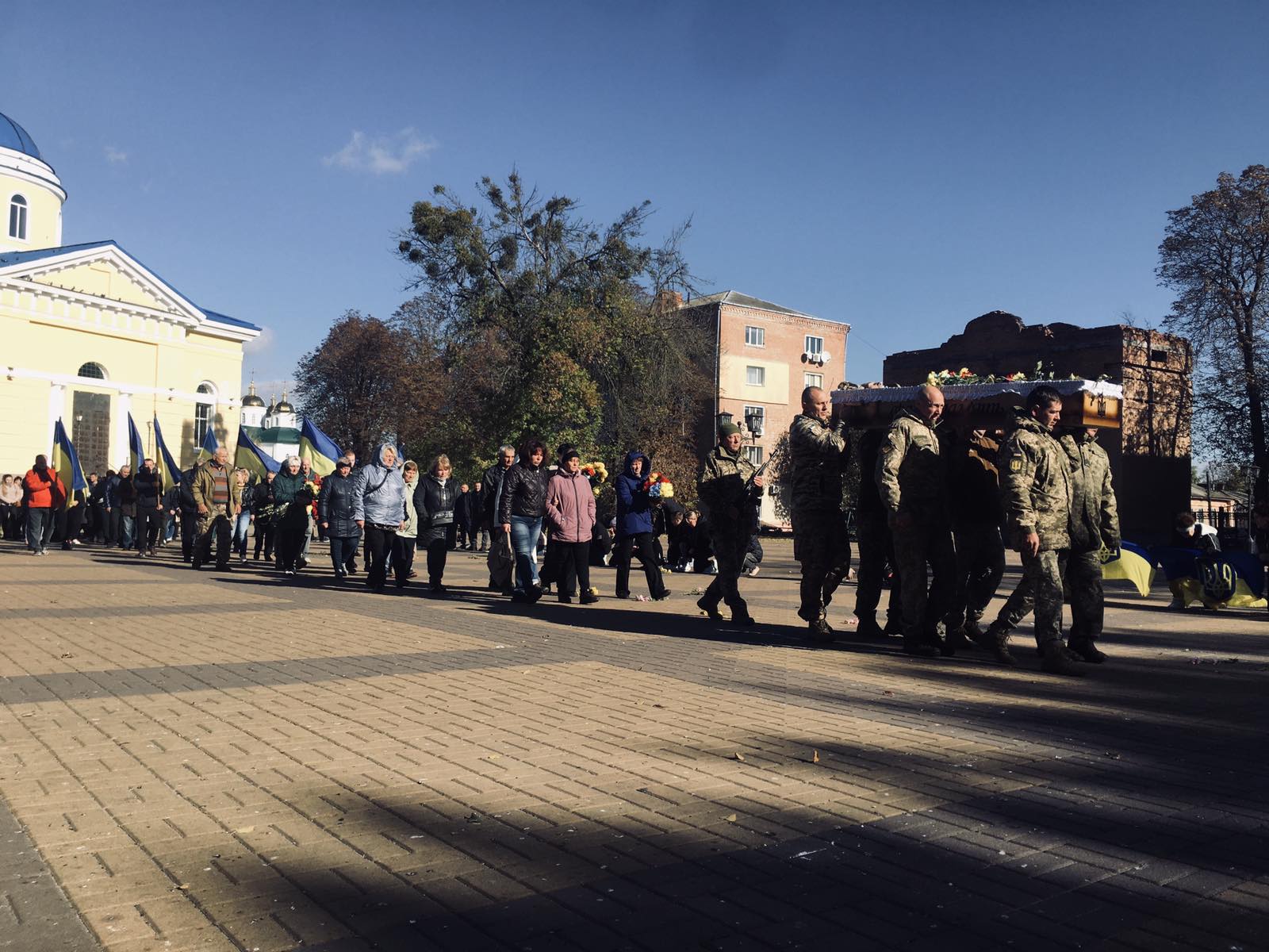 Прощання із Олександром ГАРТУНОМ у Прилуках