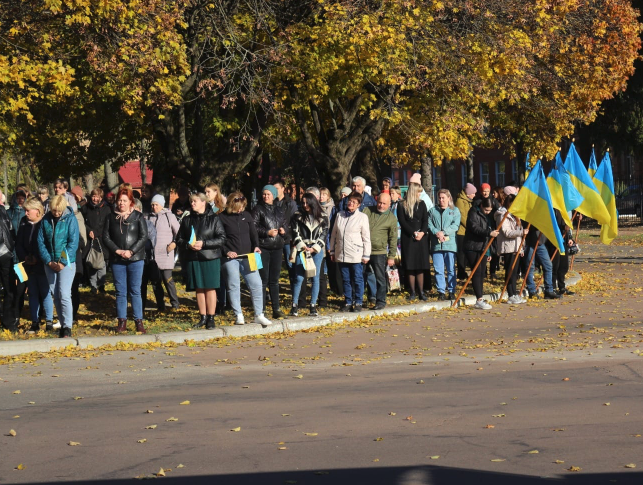 Прощання із Володимиром МАКСИМИХИНИМ у Новгород-Сіверській громаді